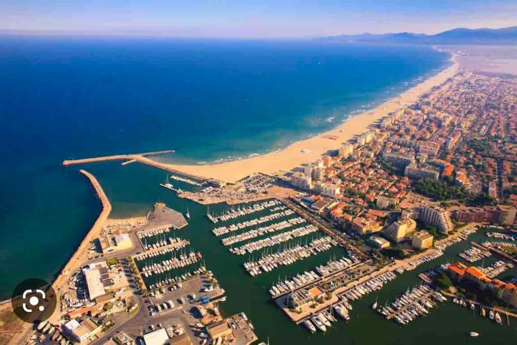 Coquet Appartement Canet-en-Roussillon Exterior foto